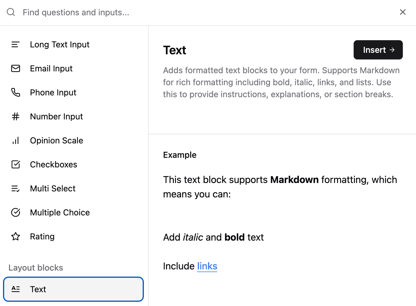 Text Selection